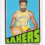 1972 Topps Wilt Chamberlain list $150