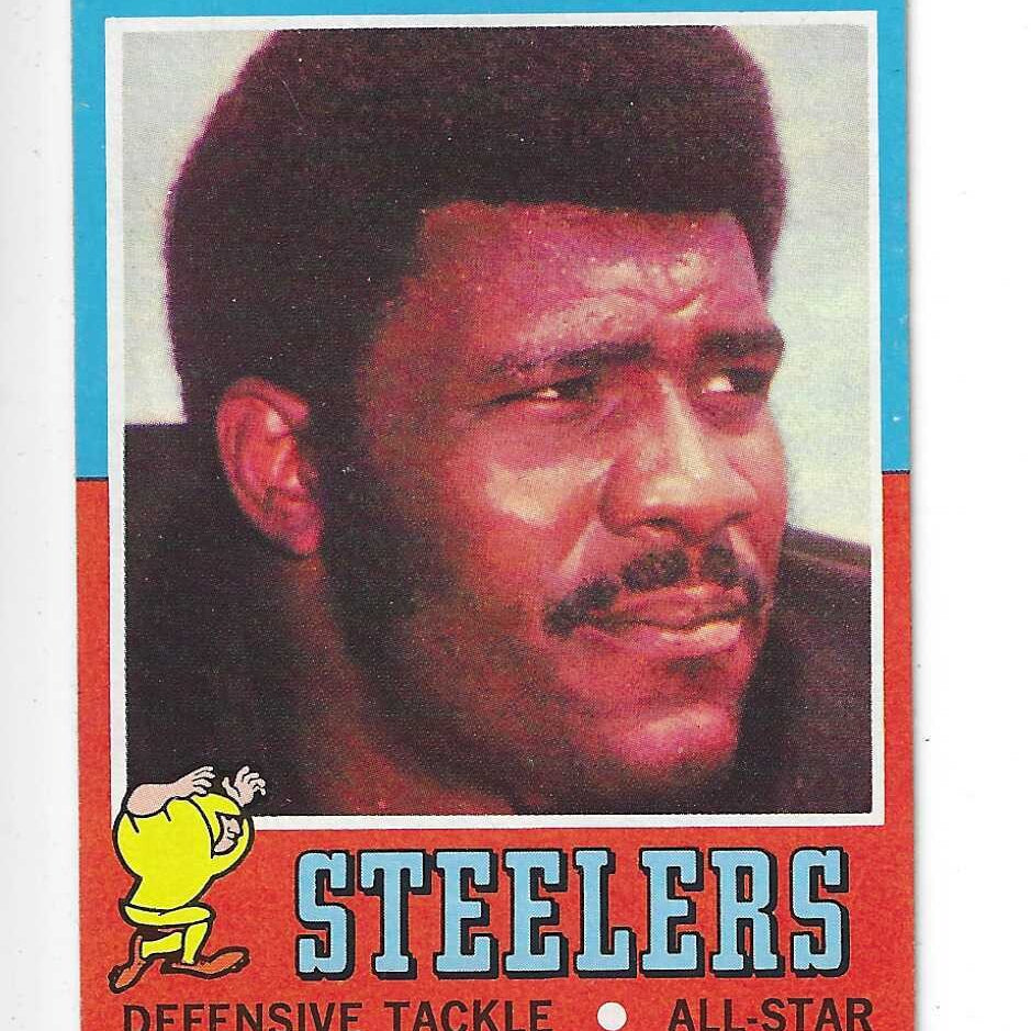 1971 Topps #245 Joe Greene rookie list $300