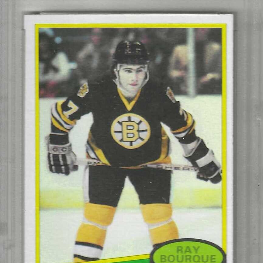 1980/81 Opeechee #140 Ray Bourque PSA 9 o/c