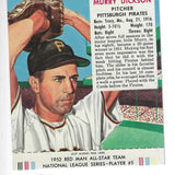1952 Red Man Tobacco w/ Tabs #NL5 Murry Dickson Ex/Mint or better