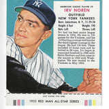 1955 Red Man w/ Tabs #AL9 Irv Noren Ex/Mint