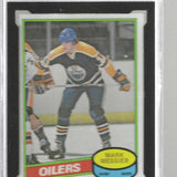 1980/81 Opeechee #289 Mark Messier rookie KSA graded 6