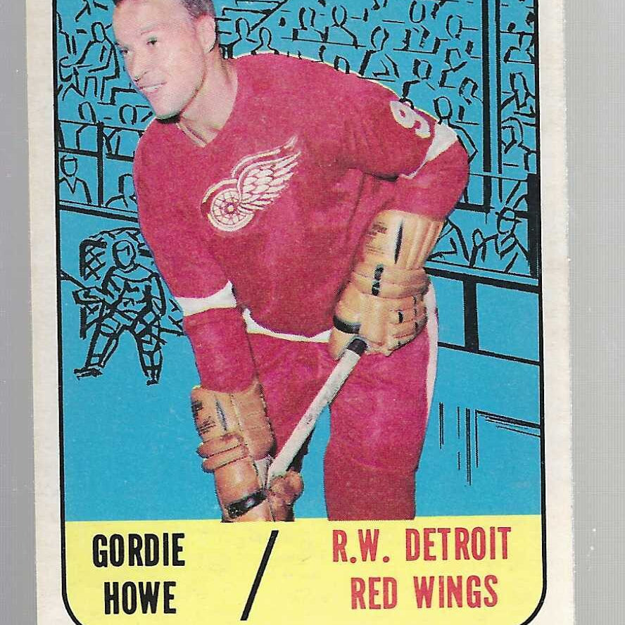1967/68 Topps #43 Gordie Howe Ex/Mint