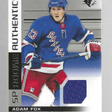 2019 Upper Deck SP Rookie Authentics Adam Fox rookie Jerseycard