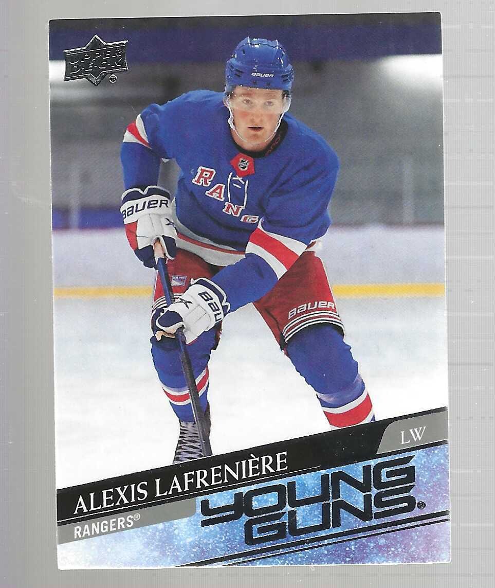2020 Upper Deck Young Guns #201 Alex Lafreniere rookie
