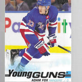 2019 Upper Deck Young Guns #228 Adam Fox rookie