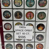 1960s Space Orbit Complete 60 coin set Nr Mint