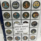 1960s Space Magic Complete 60 coin set Nr Mint