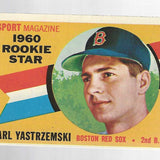 1960 Topps #148 Carl Yastrzemski Rookie Ex/Mint List $800