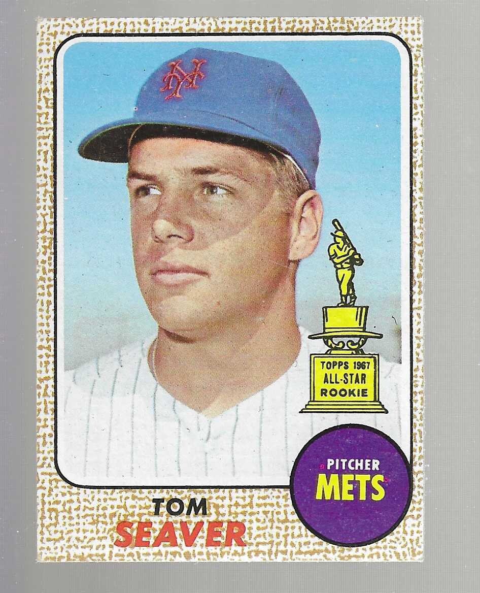 1968 Topps #45 Tom Seaver list $200