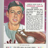 1954 Red Man Tobacco #AL5 Sherm Lollar Ex+