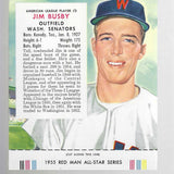 1955 Red Man Tobacco #AL2 Jim Busby Nr Mint