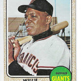 1968 Topps #50 Willie Mays list $300