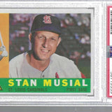 1960 Topps #25 Stan Musial PSA 7