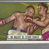 1951 Ringside #85 Ezzard Charles vs. Joe Walcott