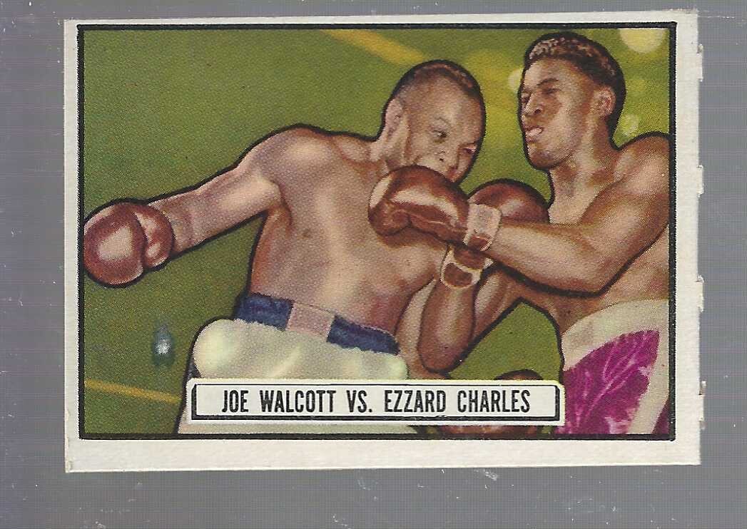 1951 Ringside #85 Ezzard Charles vs. Joe Walcott