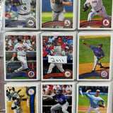 2011 Topps Baseball Complete Set w/ Binder & Sheets