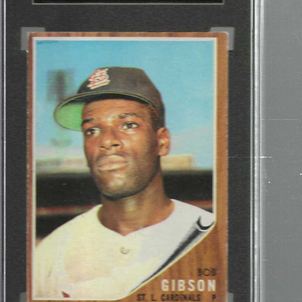 1962 Topps #530 Bob Gibson SGC 4