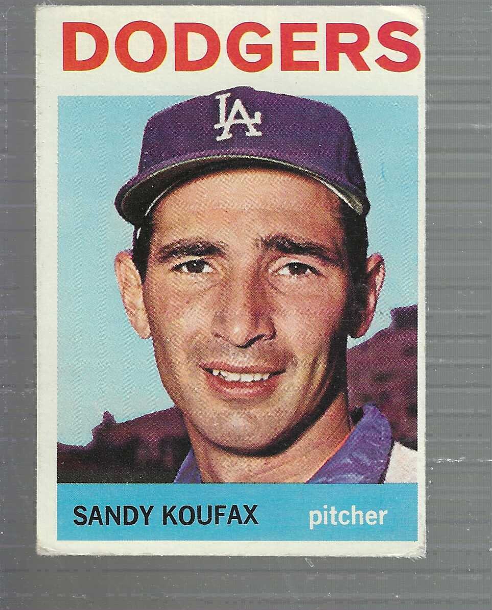 1964 Topps #200 Sandy Koufax list $150