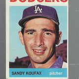 1964 Topps #200 Sandy Koufax list $150