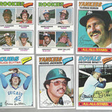 1977 Topps Baseball Complete Set list $800