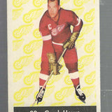 1960/61 Parkhurst #20 Gordie Howe list $250