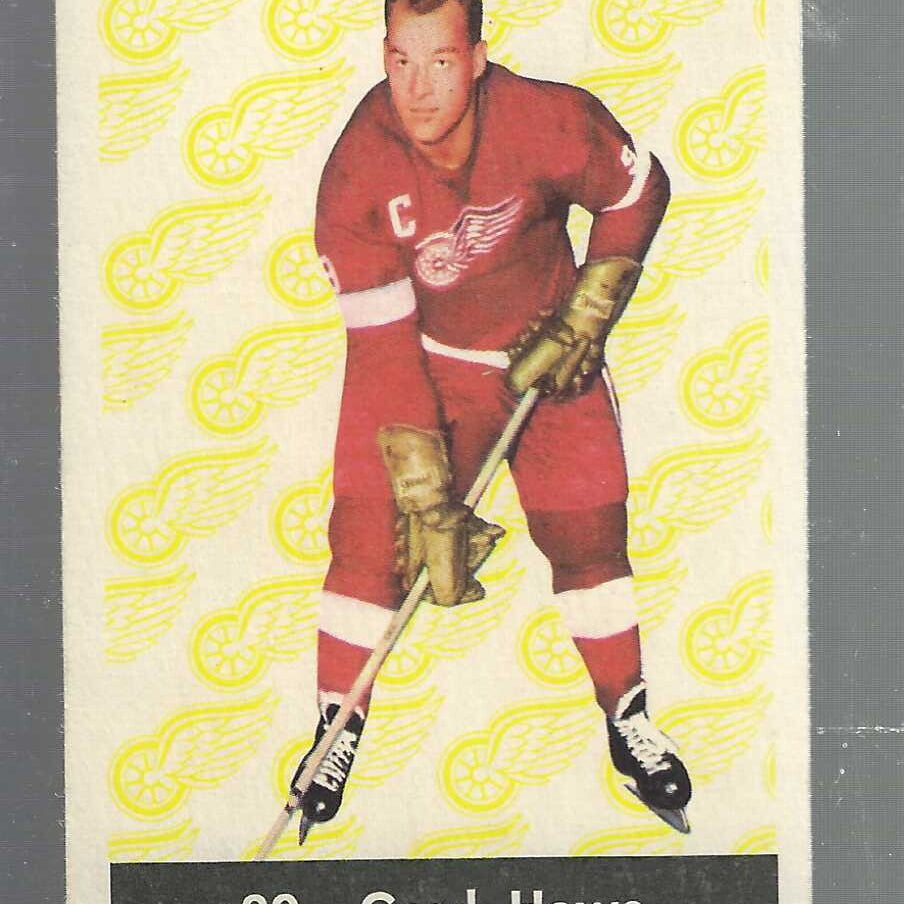 1960/61 Parkhurst #20 Gordie Howe list $250