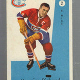 1958/59 Parkhurst #2 Maurice Richard Ex/Mint