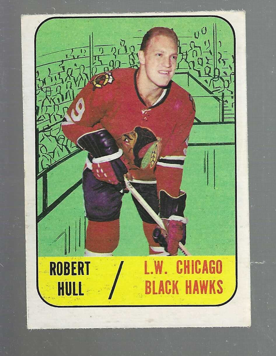 1967/68 Topps #113 Bobby Hull list $150