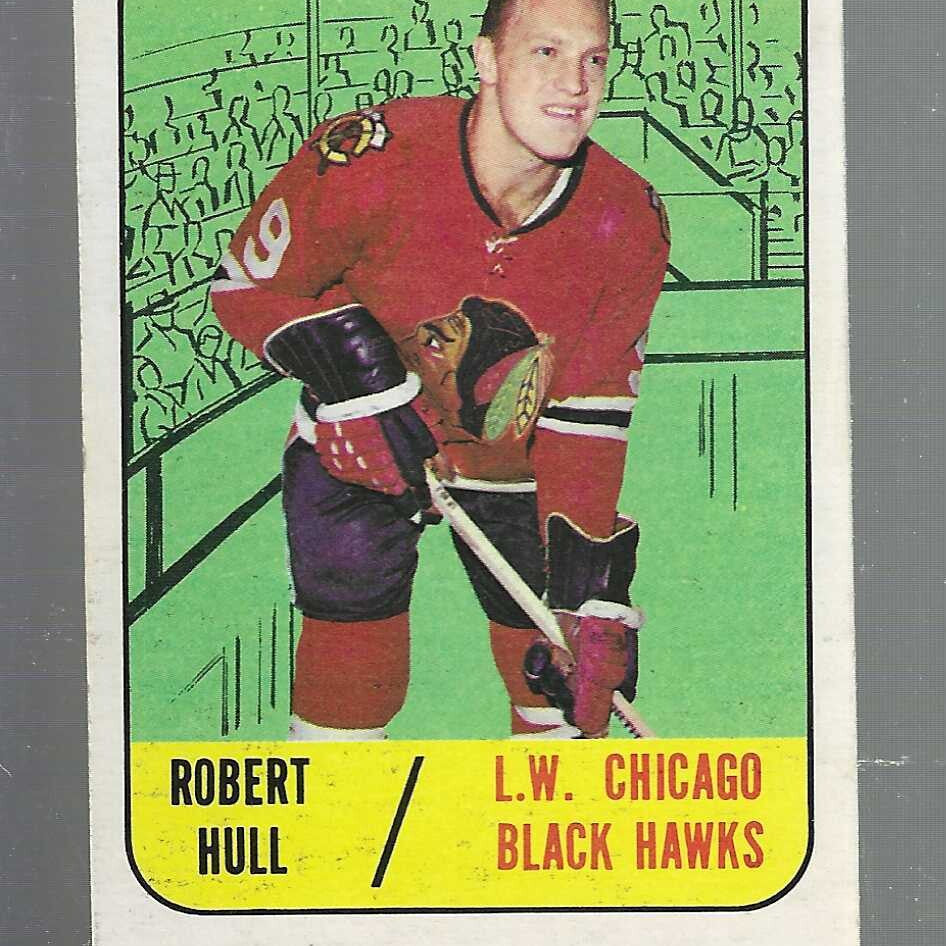 1967/68 Topps #113 Bobby Hull list $150
