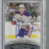 2015/16 Upper Deck Overtime #180 Connor McDavid rookie Beckett Graded 9