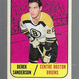 1967/68 Topps #33 Derek Sanderson rookie Ex/Mint
