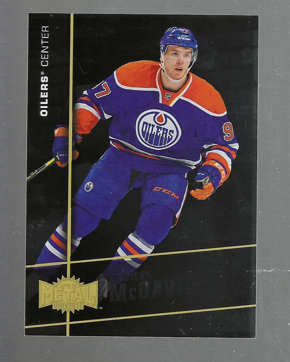 2015/16 Metal Universe #MU1 Connor McDavid rookie
