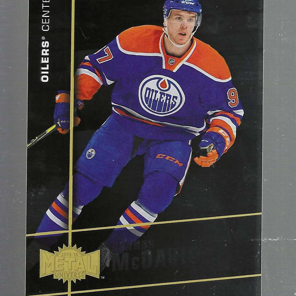 2015/16 Metal Universe #MU1 Connor McDavid rookie