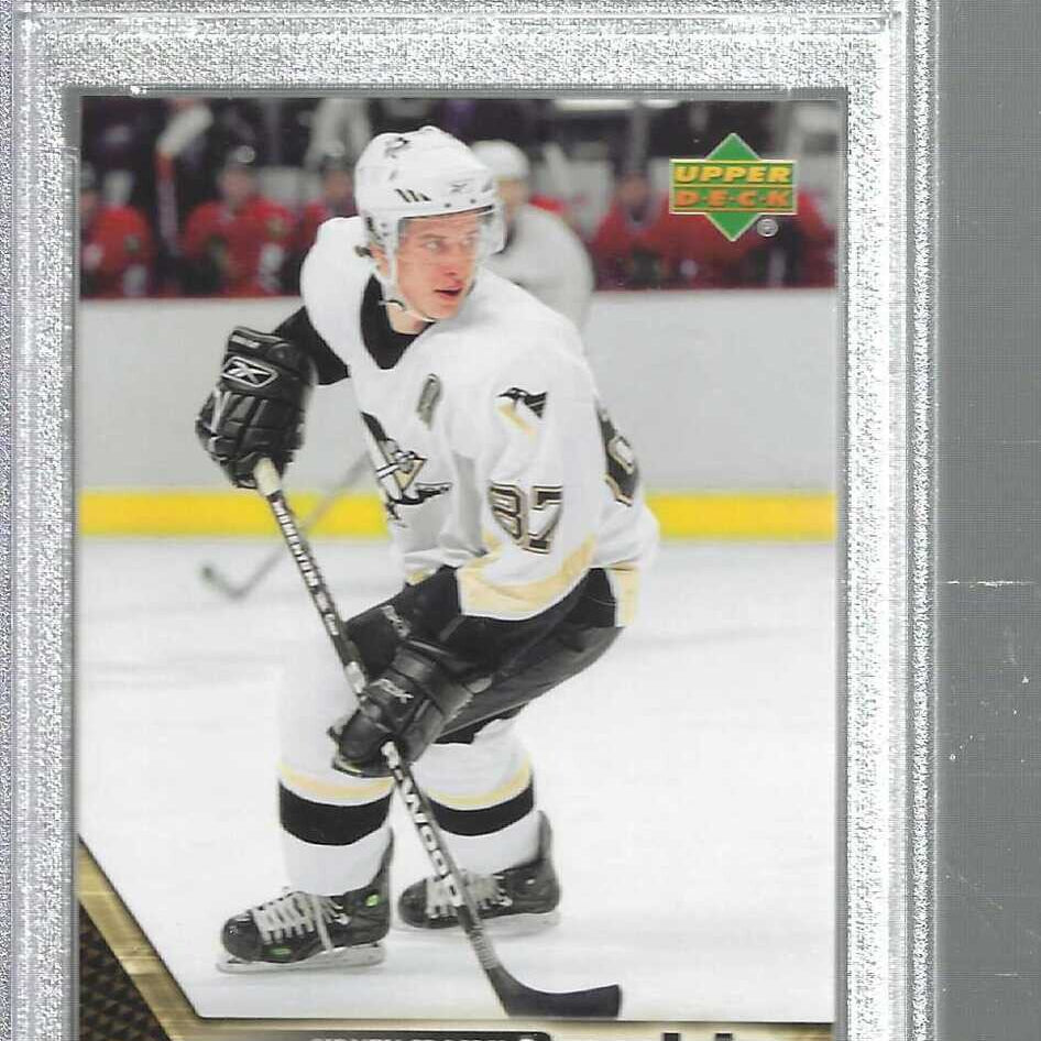2005/06 Upper Deck #1 Sidney Crosby Rookie Class PSA 8