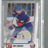 2010/11 Donruss Die Cut Gems John Tavares Autograph;  Beckett Graded 9.5/10 Autograph
#'d12/25