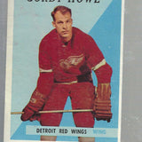 1958/59 Topps #8 Gordie Howe list $400