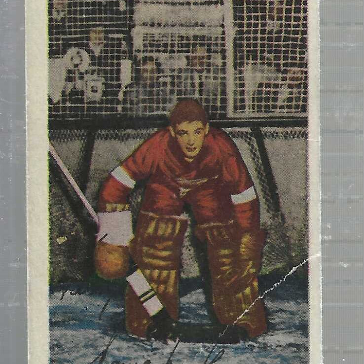 1952 Parkhurst #86 Terry Sawchuk 2nd year list $500