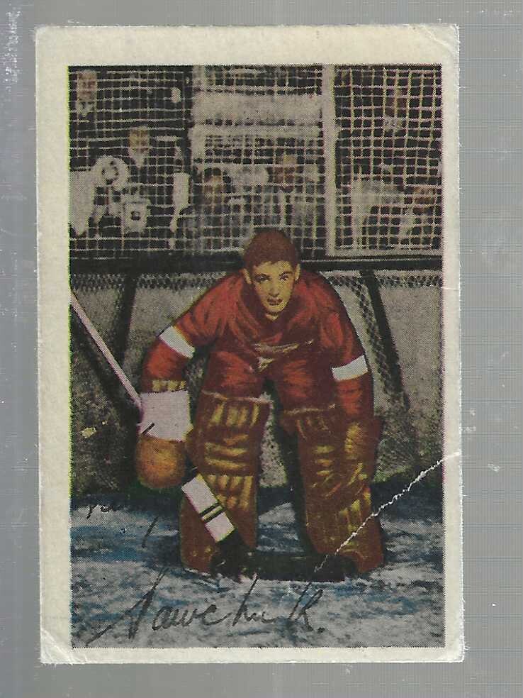 1952 Parkhurst #86 Terry Sawchuk 2nd year list $500