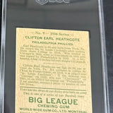 1934 World Wide Gum #9 Clifton Earl Heathcote SGC 1.5
