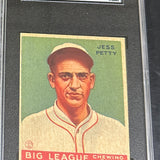 1934 World Wide Gum #42 Jess Petty SGC 4