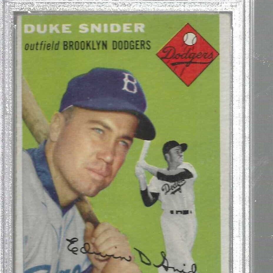 1954 Topps #32 Duke Snider PSA 3