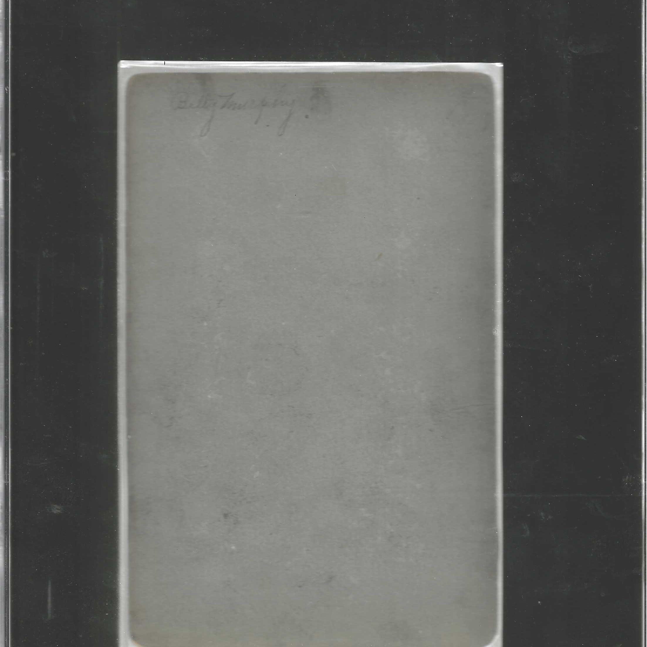 1889 Cabinet Boxing NY Illustrated  News card Billy Murphy SGC Graded 1.5