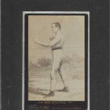 1889 Police Gazette Cabinet Boxing card Bob Brettle SGC Graded 4