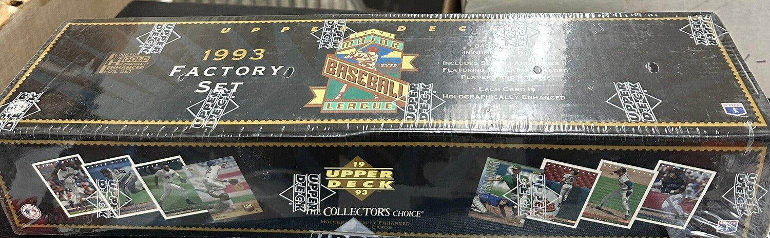 1993 Upper Deck Factory sealed set Jeter rookie