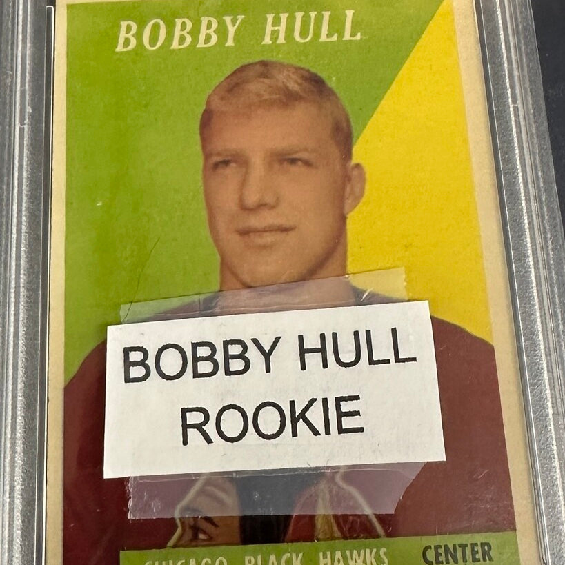 1958 Topps #66 Bobby Hull Rookie PSA 3