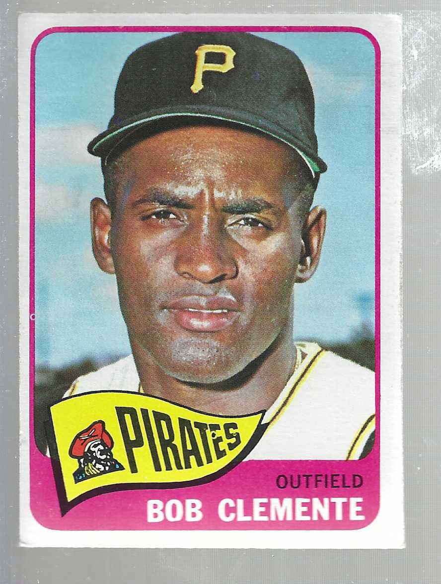 1965 Topps #160 Roberto Clemente List $300