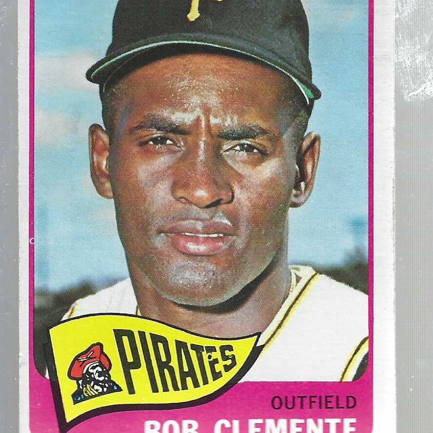 1965 Topps #160 Roberto Clemente List $300