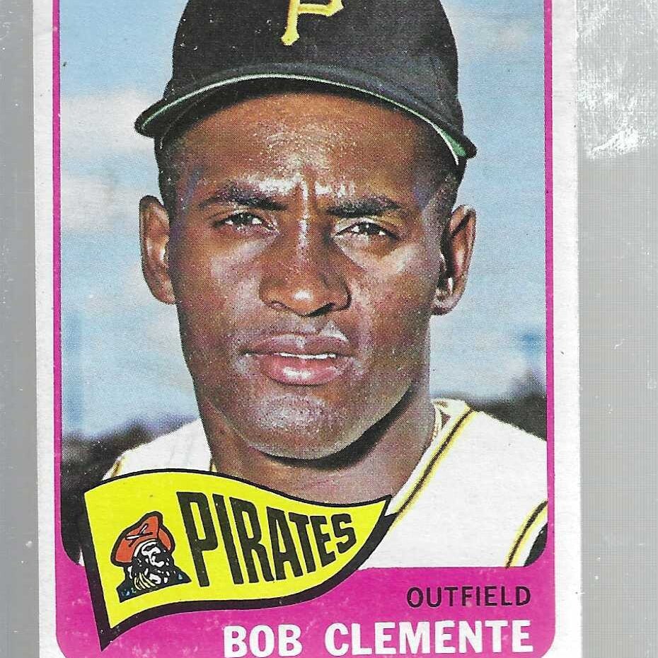 1965 Topps #160 Roberto Clemente list $300