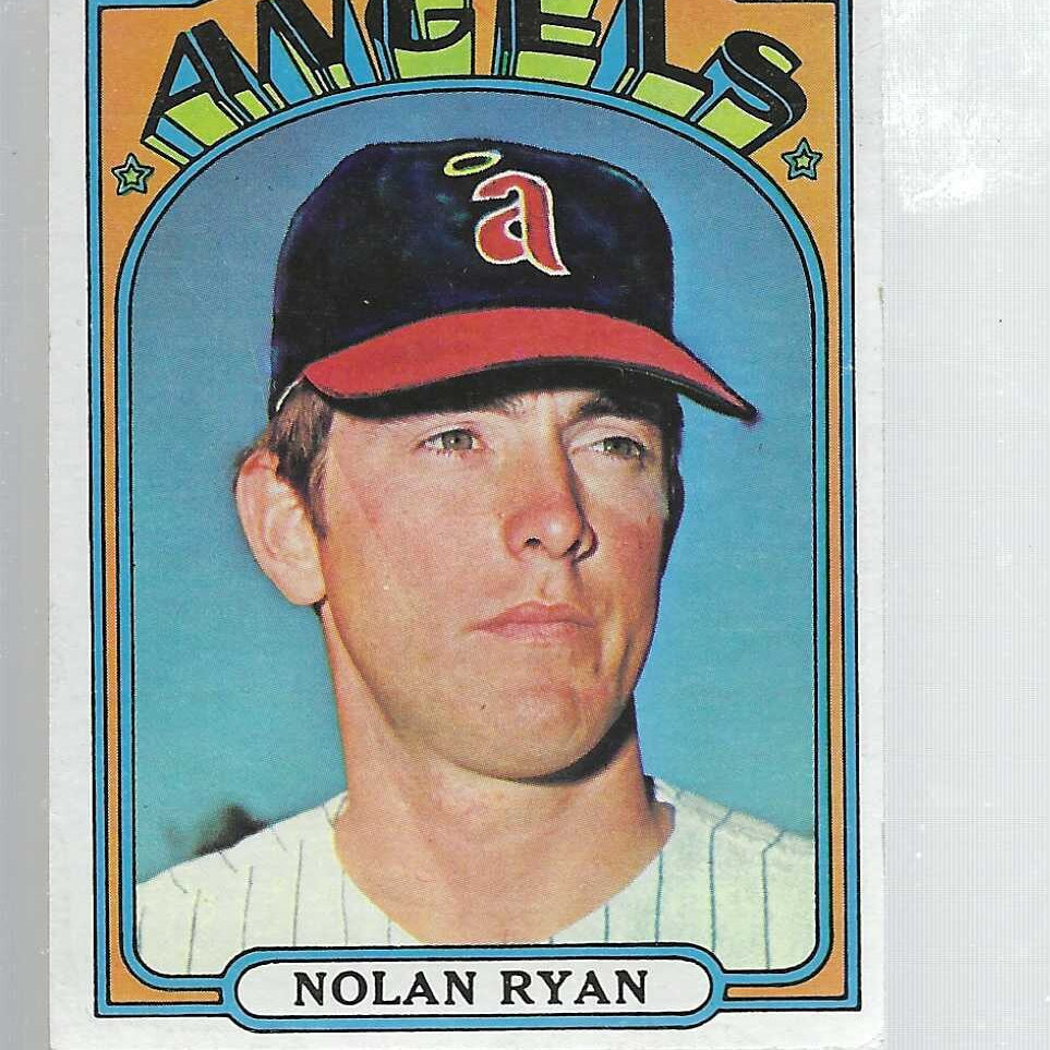 1972 Topps #595 Nolan Ryan Ex/Mint